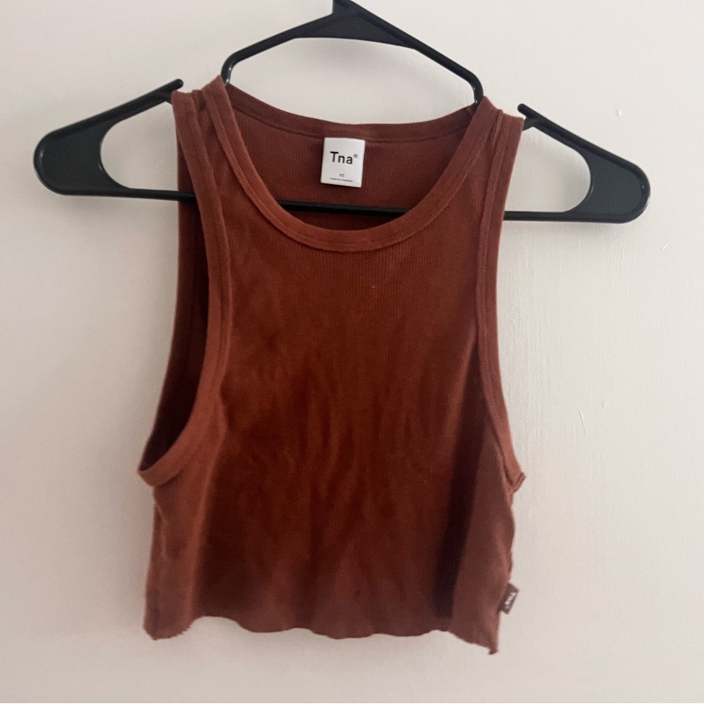 TNA Rich Brown Tank Top